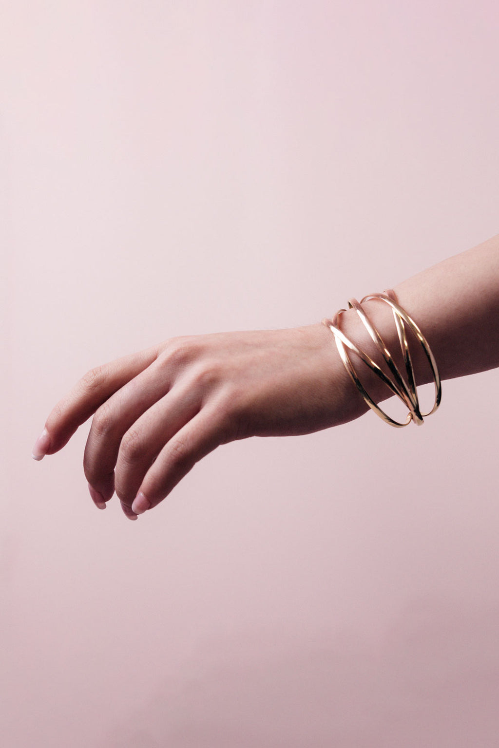 TongLing bracelet vintage hollow out 14k 18k gold plated