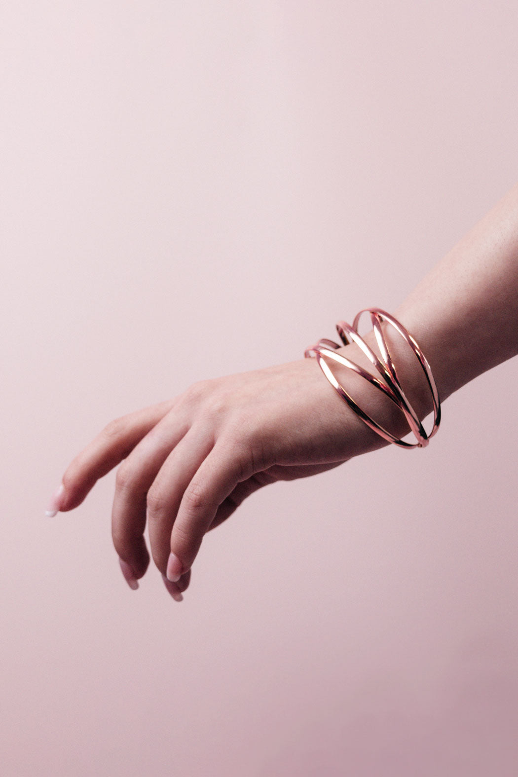 TongLing bracelet vintage hollow out 14k 18k gold plated