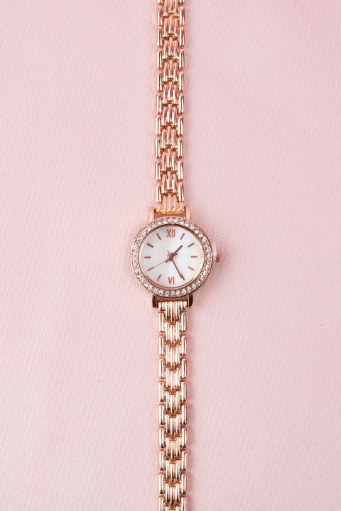 Luxury women Rose Gold Watch