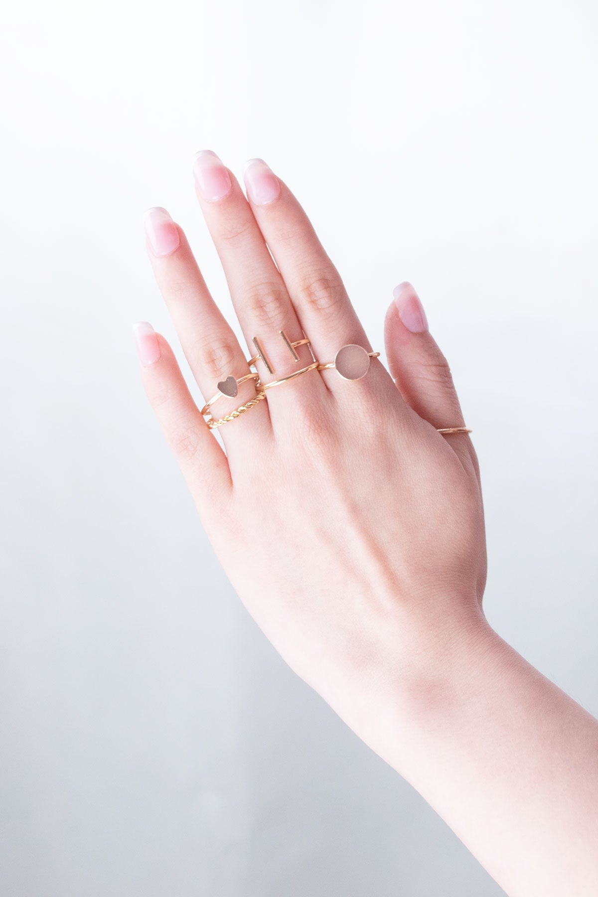 Golden ring Set 6 Pieces (54414)