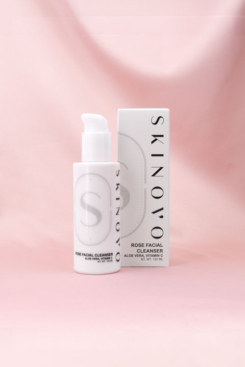 Rose Facial Cleanser - SKINOVO - 100 ml