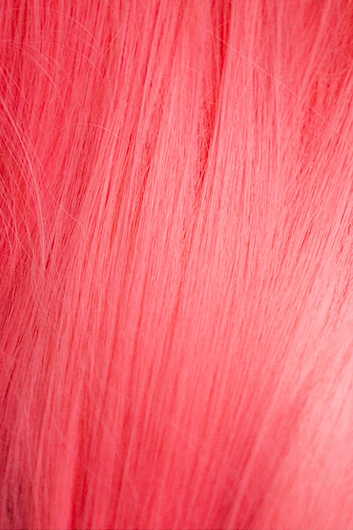 (200 g) Hair Clip on Straight - Pink