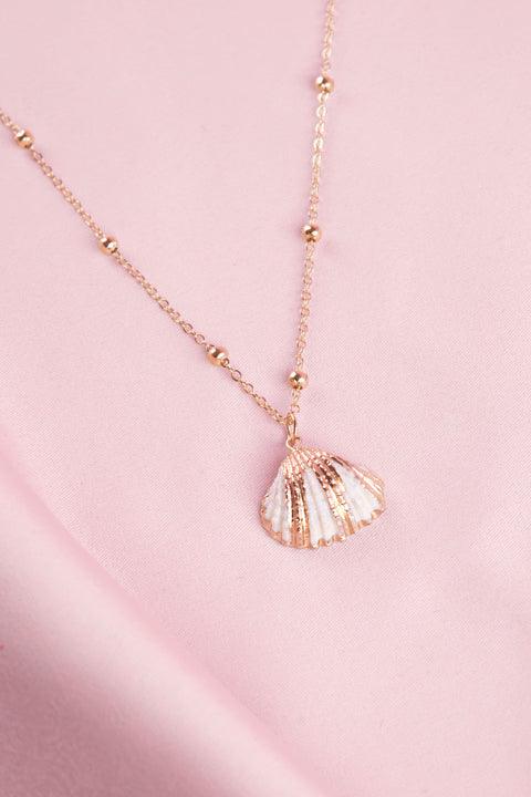 Seashell Gold Stainless Steel Necklaces