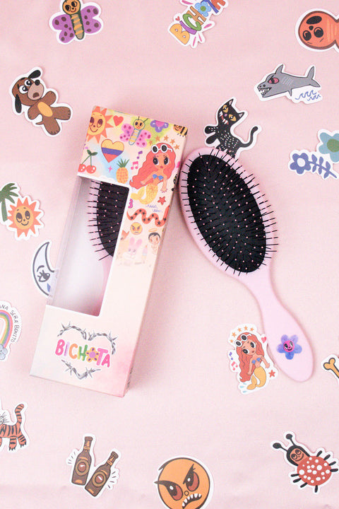 Hair Brush Special Pink