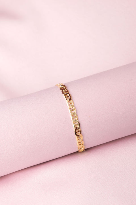 Gold plated Chain Bracelet