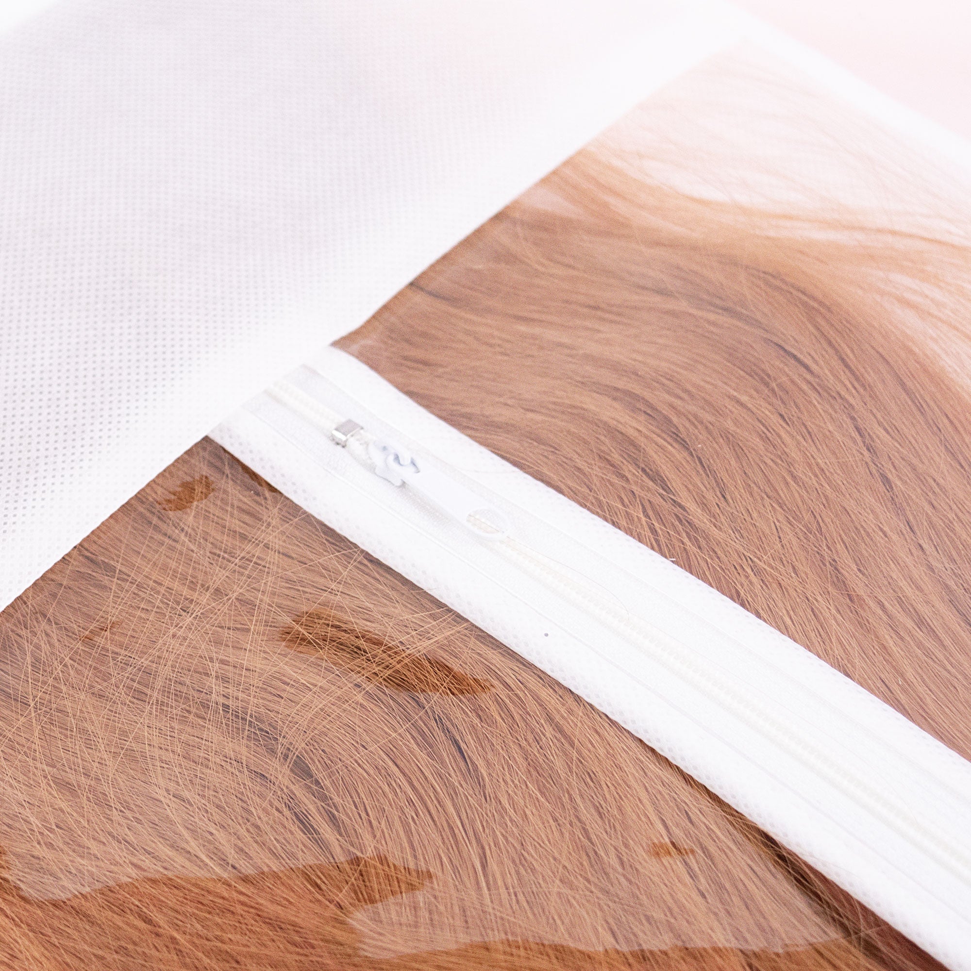 Hair Extensions Travel Bag - White