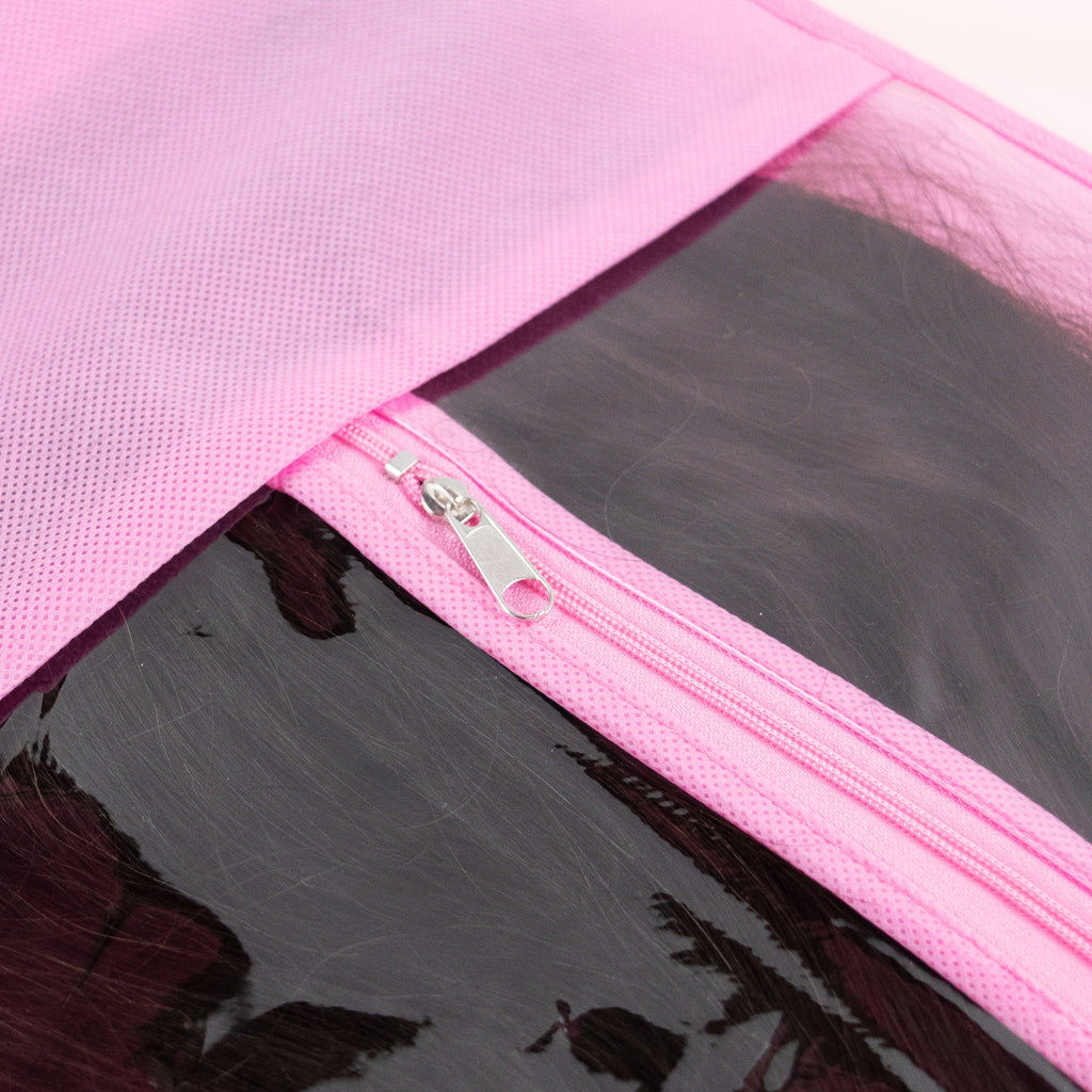 Hair Extensions Travel Bag - Pink