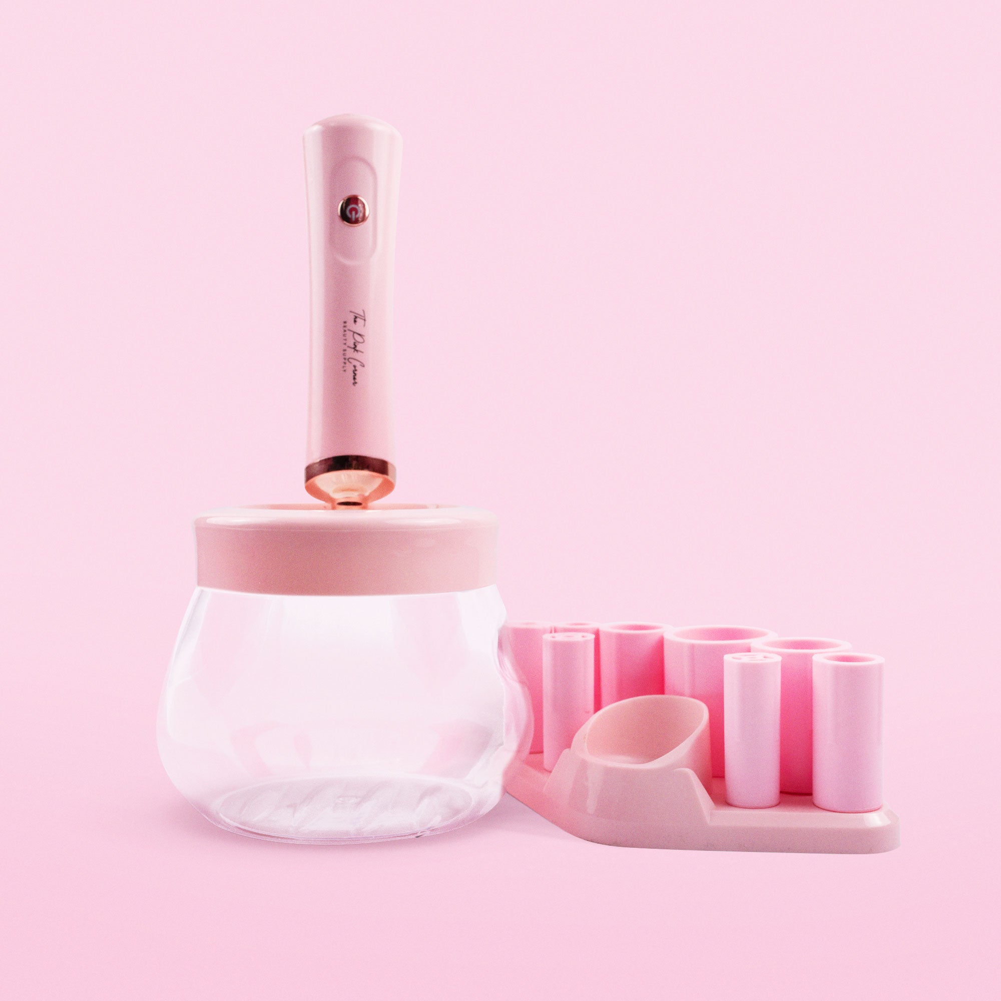 Makeup Brush Cleaner Pink & Black