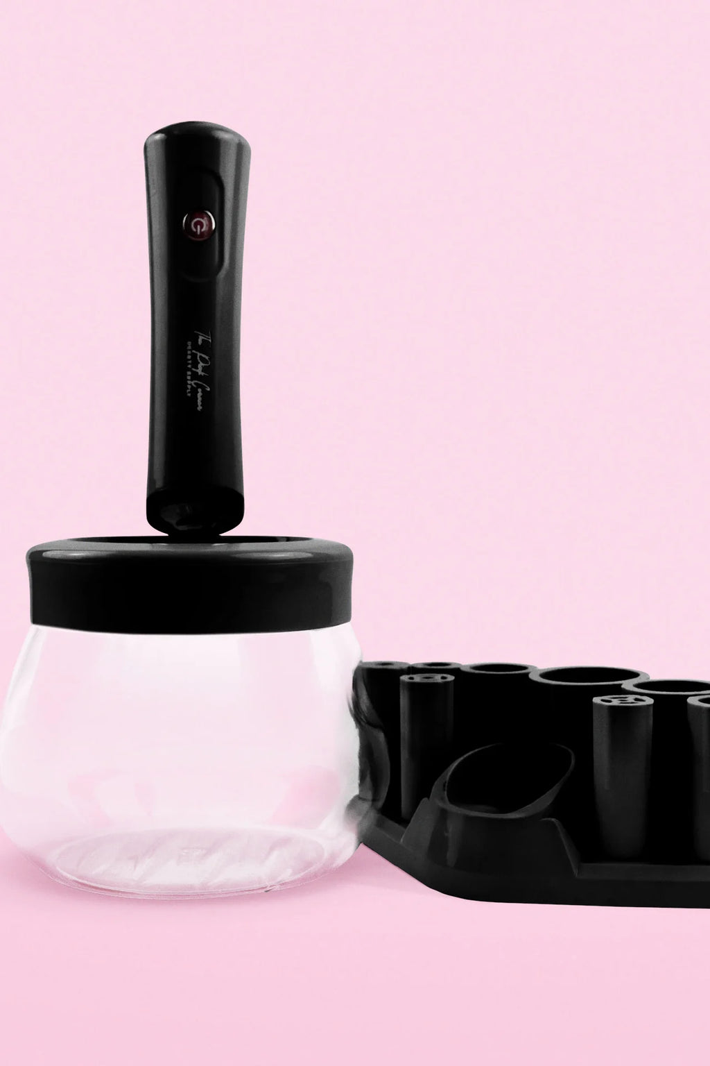 Makeup Brush Cleaner Pink & Black