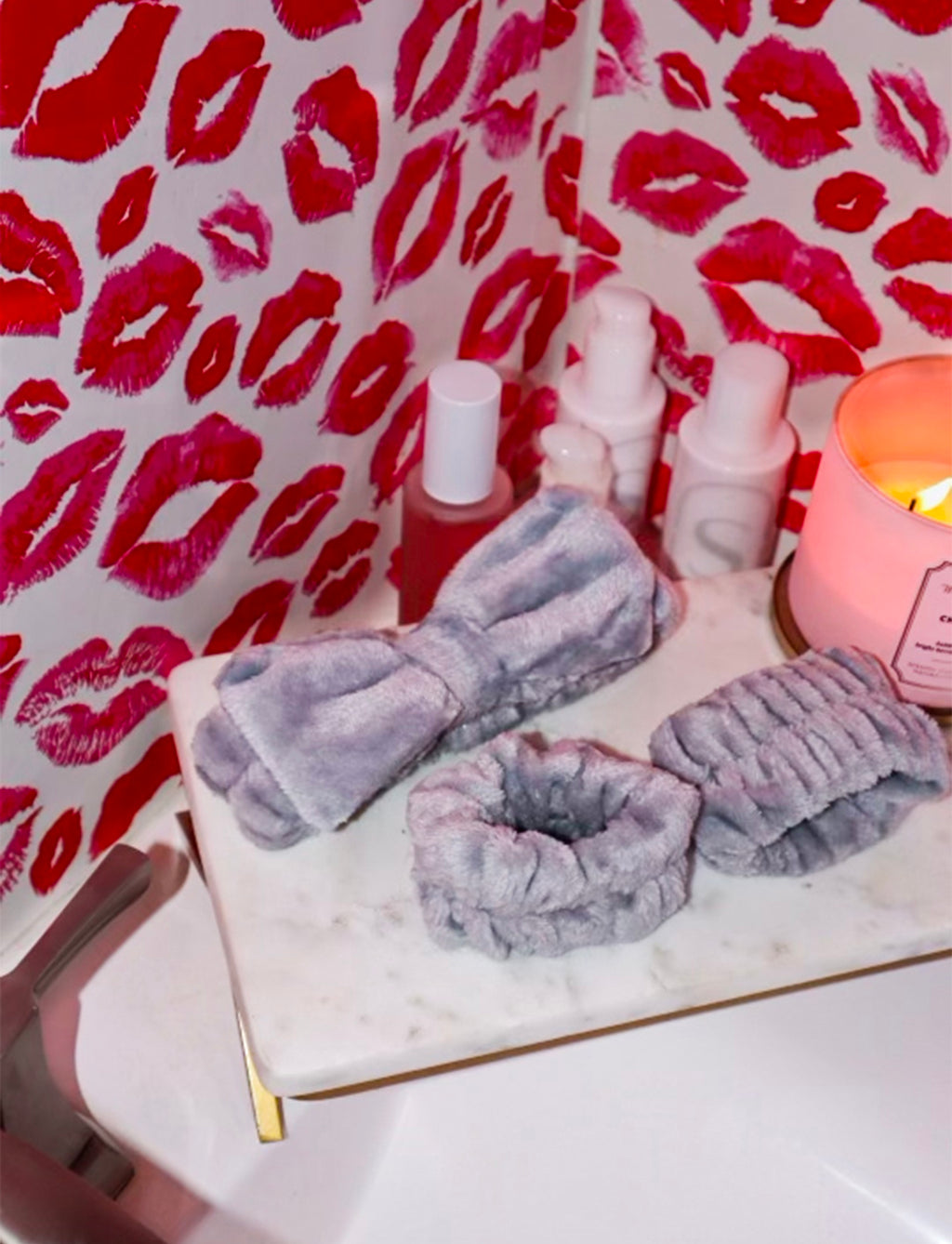 Clouds / Headband & Wristband