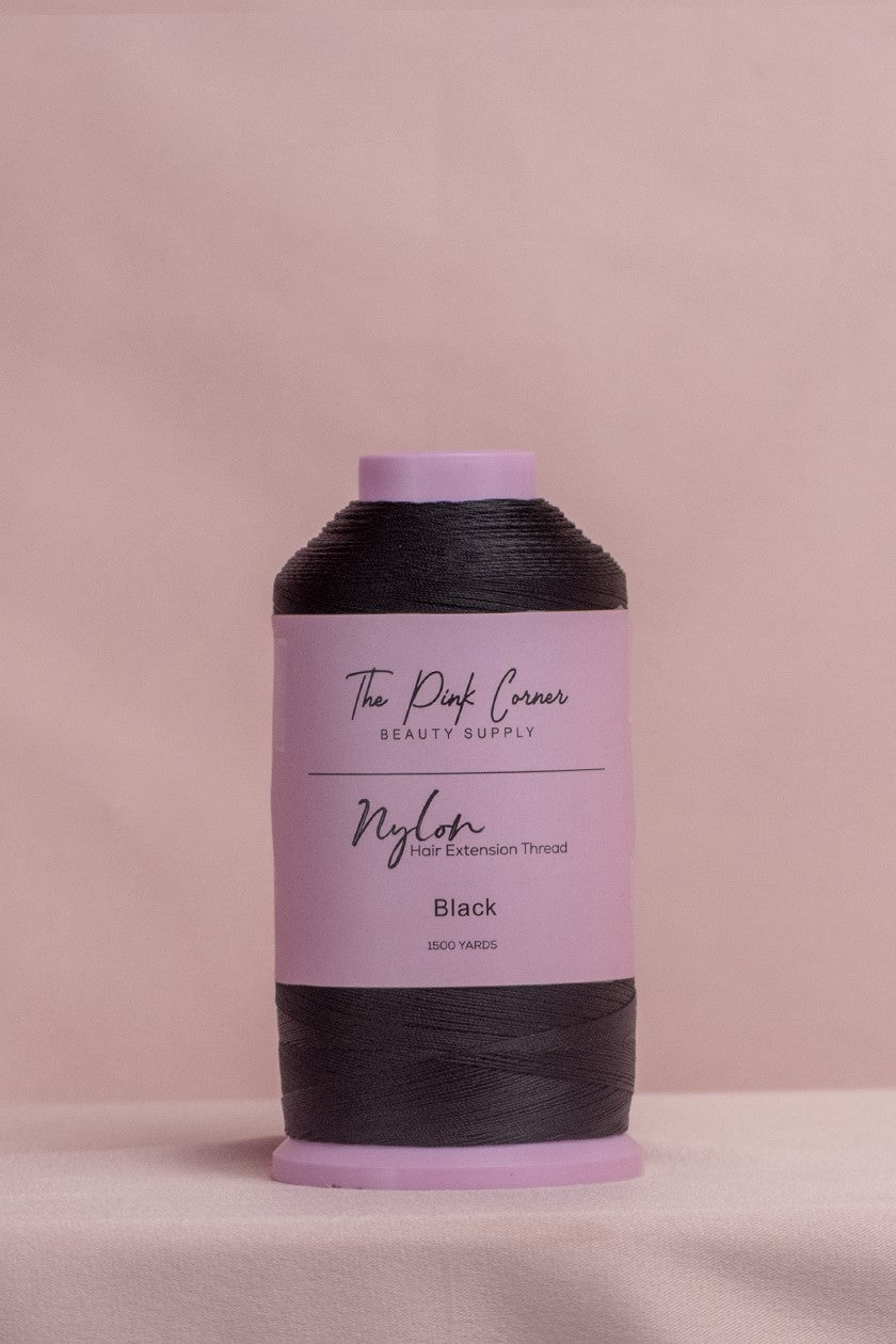 Nylon Pink Hair Extension Thread