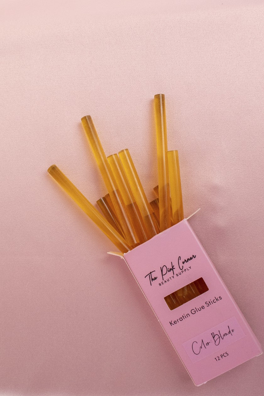 (Pink) Keratin Glue Sticks