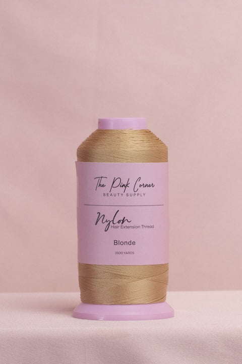 Nylon Pink Hair Extension Thread