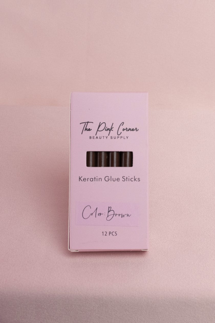(Pink) Keratin Glue Sticks
