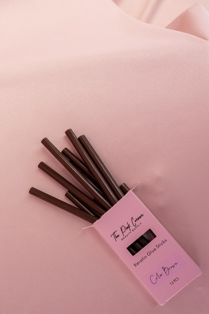 (Pink) Keratin Glue Sticks