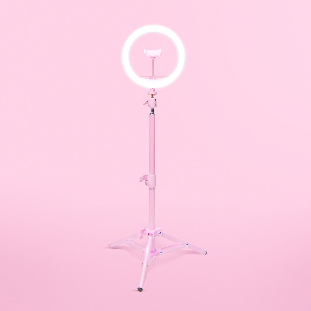 13" Selfie Ring Light + 63" Tripod Stand + 1 Phone Holder, Selfie Light for Makeup/Photography/Videos/Vlog/TikTok
