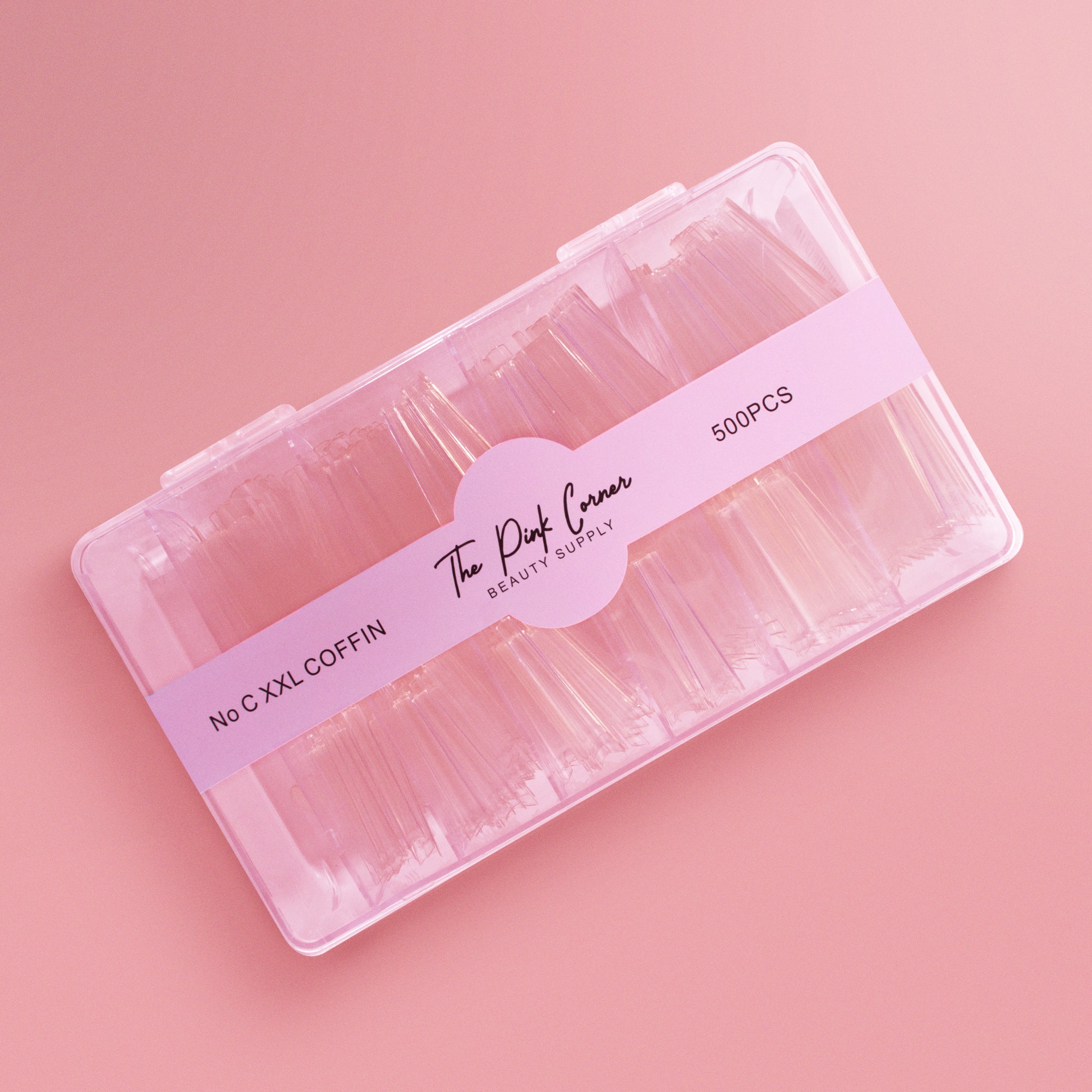 Nail Tips No C XXL Coffin (500 Pcs)