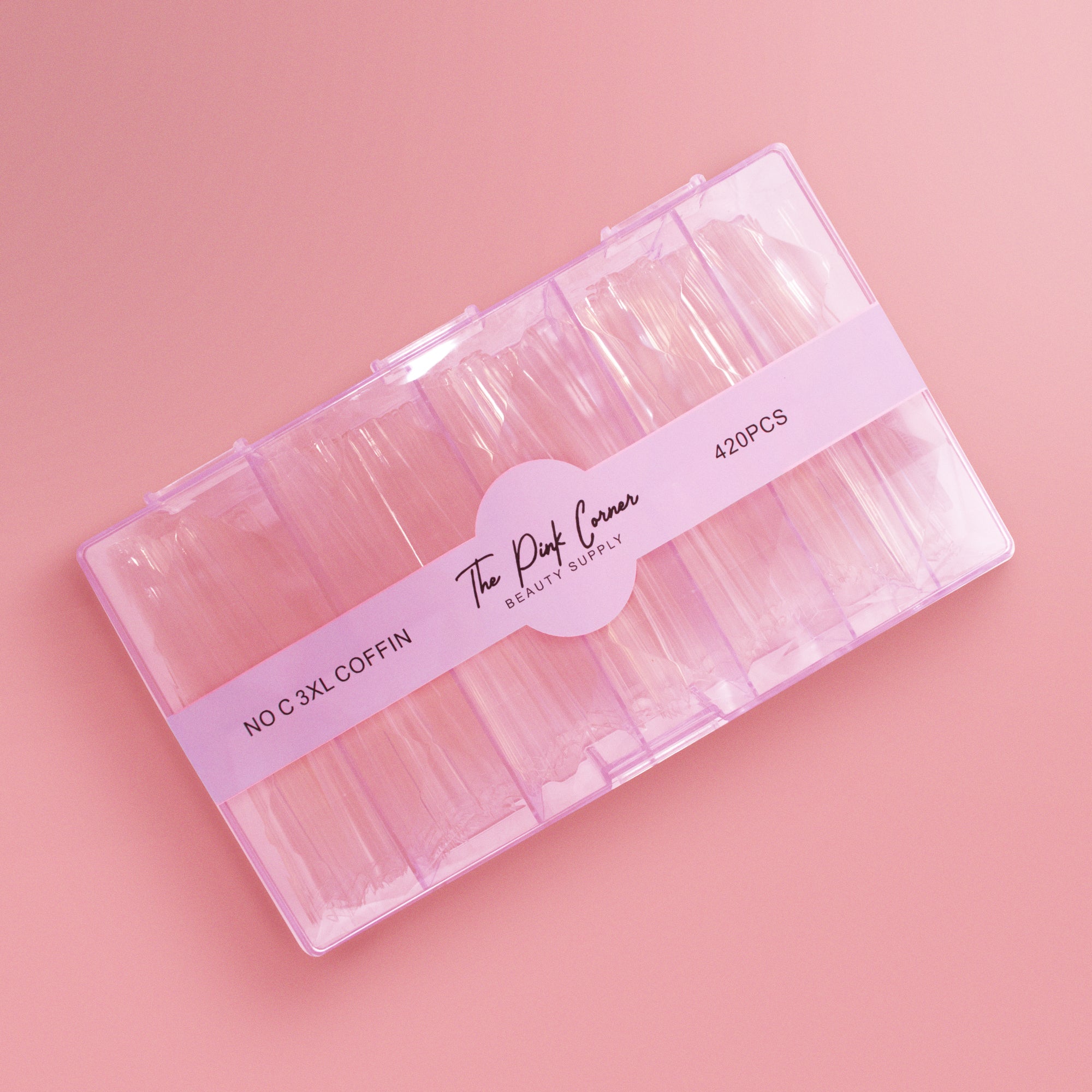 Nail Tips No C 3XL Coffin (420 Pcs)