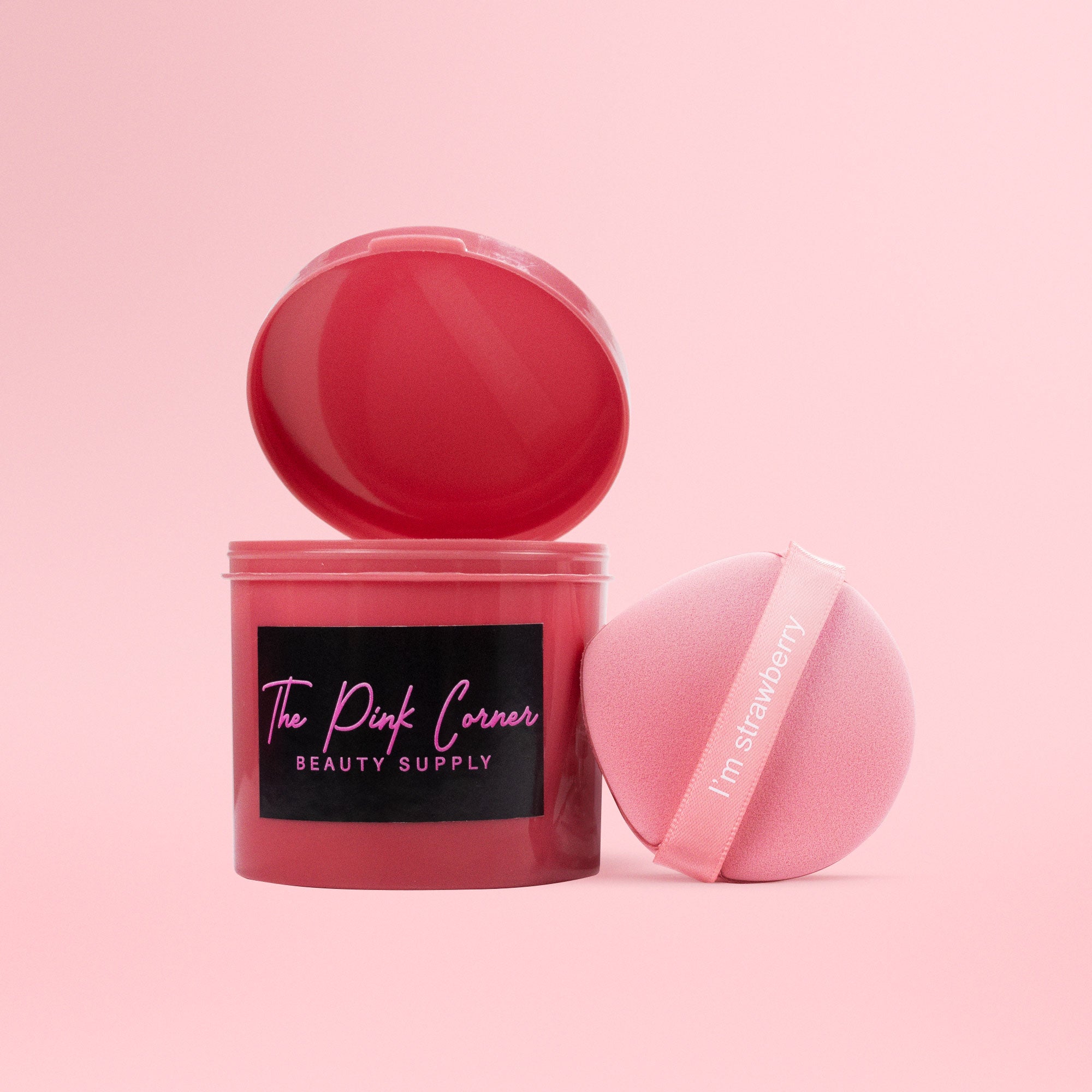 Makeup Sponge Cosmetic - Strawberry