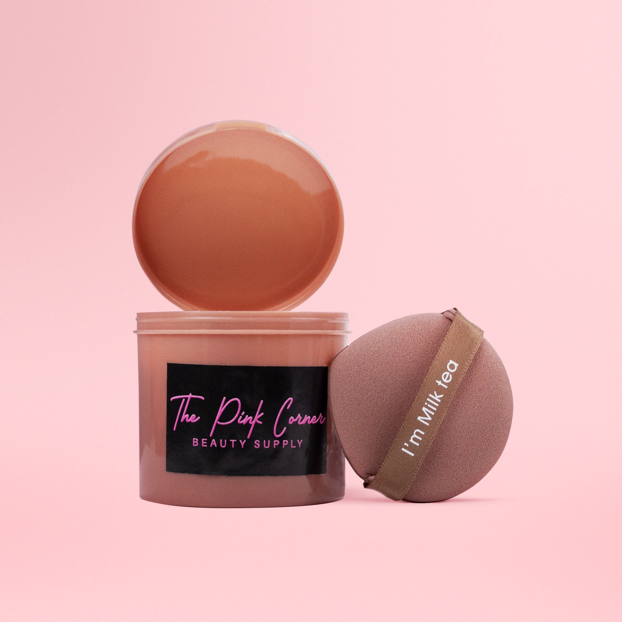 Makeup Sponge Cosmetic - Milk Tea