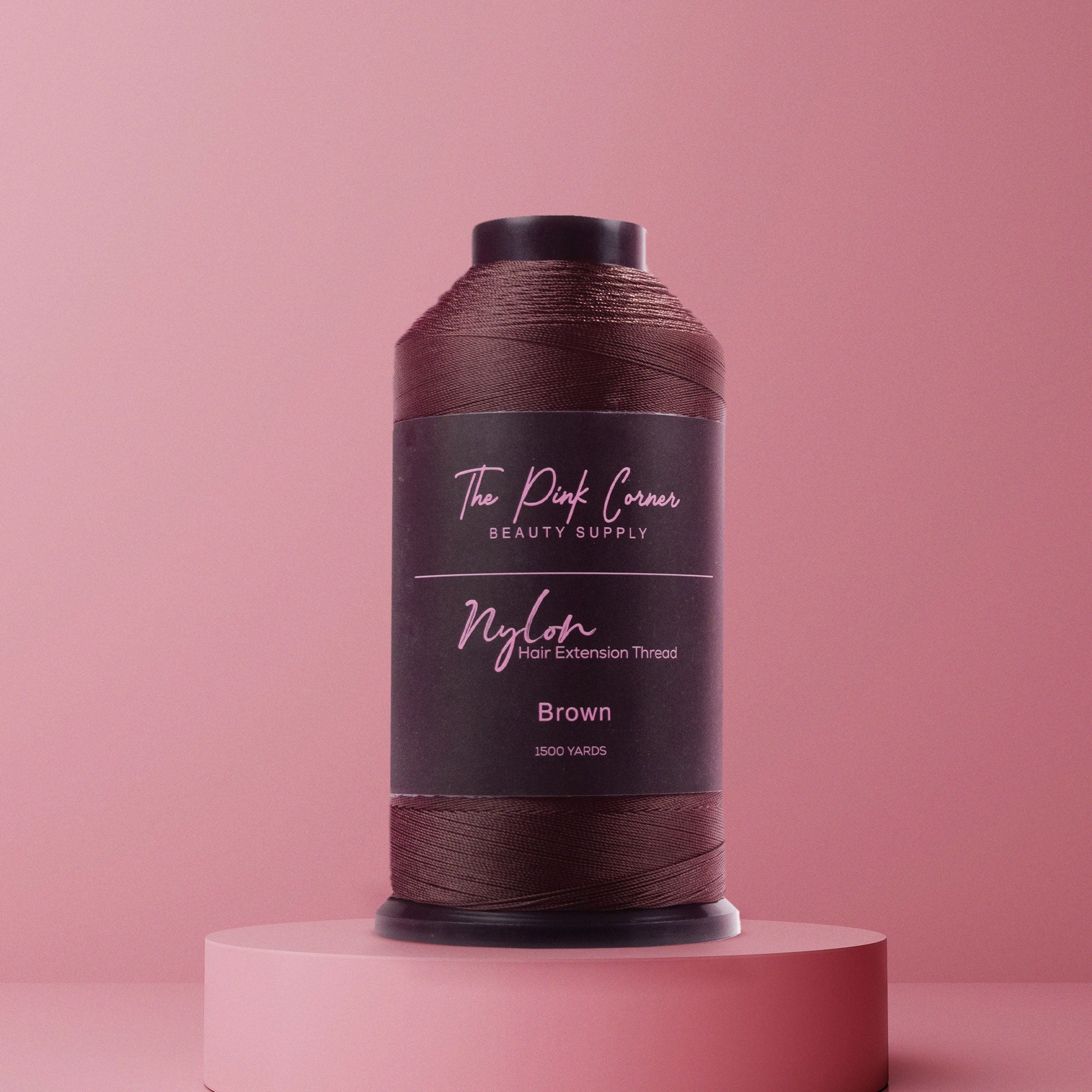  Nylon hair Extension thread ( Brown)