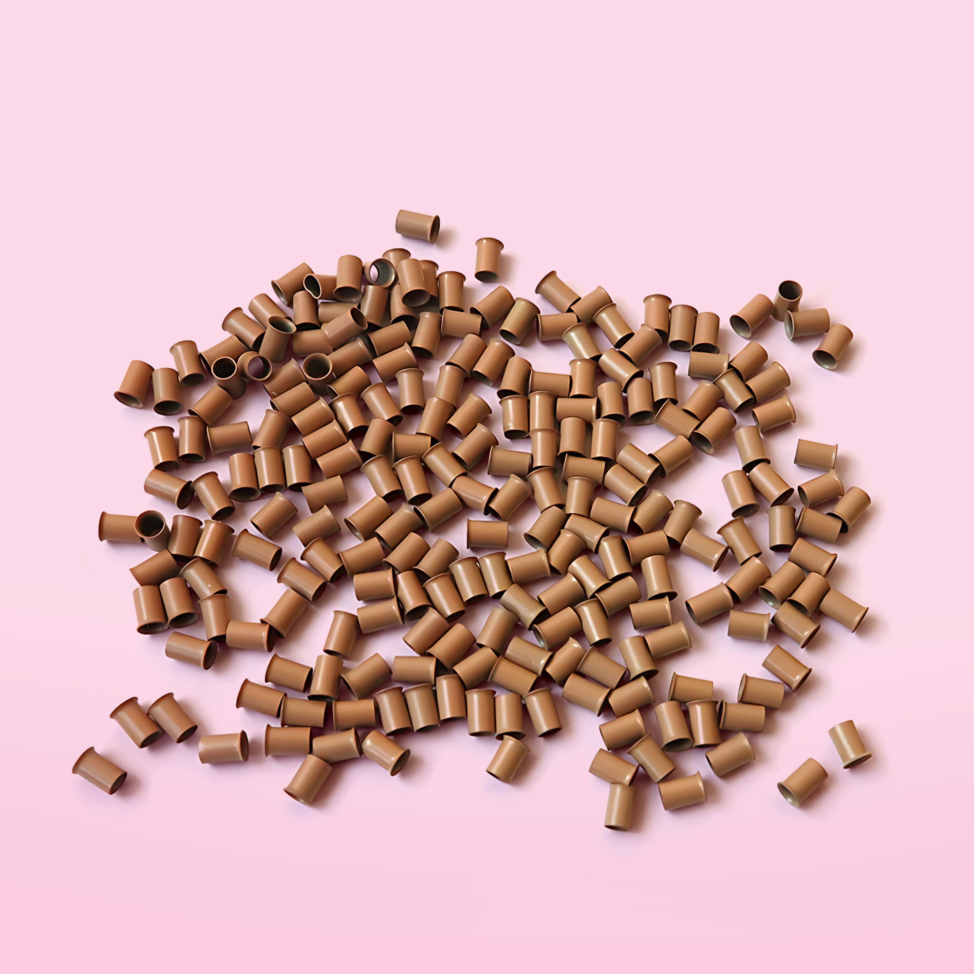 Euro Locks Micro Rings ( Dark Blonde) (1000pcs)