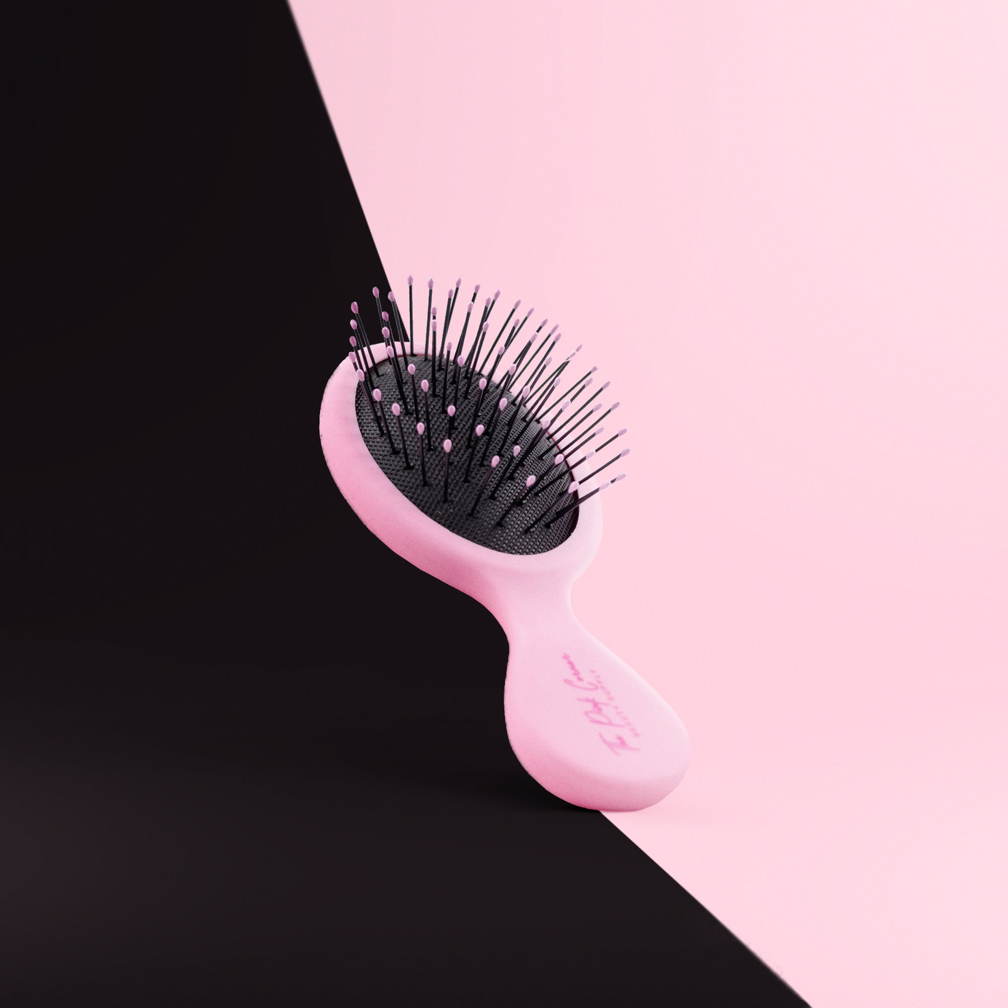 Mini Detangler Hair Brush (Pink)